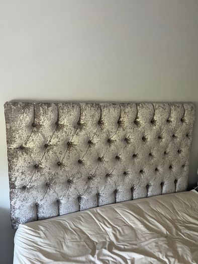 Padded Headboard - King Size Bed
