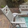Outdoor furniture 2 chairs and Bench Image 6