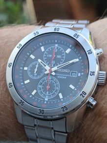 Watch Seiko Chronograph.