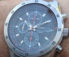 Watch Seiko Chronograph.