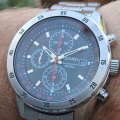 Watch Seiko Chronograph.