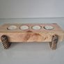 handmade wooden candle Image 2