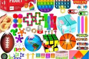 NEW SALE | Toys Pack, 82 PCS Party Favors Set Gifts for Kids Adults Autism Stress Relief Stocking Stuffers Sensory Pop It Autistic Bulk Boys Girls Pinata Filler Goodie Bag