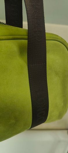 Longchamp Green Leather Women's Shoulder Handbag