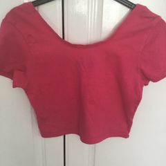 Ladies pink top size 14