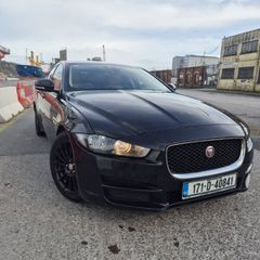 Jaguar XE 2017 automatic black with New engine