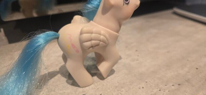 Baby Graffiti (2) Peek-a-Boo Babies Ponies HTF MLP G1 My Little Pony Hasbro