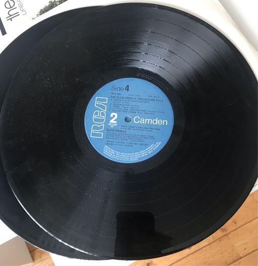 elvis Presley collection 1976 x4 records 12 inch vinyl no covers
