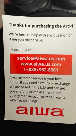 AIWA ARC-1 Bluetooth Headphones