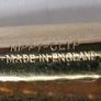 Gold plated tie clip with textured detail Image 4
