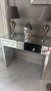 Mirrored side table / hall table