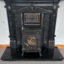 Vintage Style Cast Iron Fireplace Surround, Insert, Hearth & Wood-Burning Stove Package Image 7