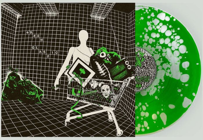 Frankie & The Witch Fingers "trash Classic" Clear W/ Green Liquid-filled Vinyl Free viewing