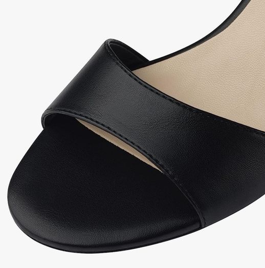 Tamaris Leather Black Sandals - EU size 37 - New