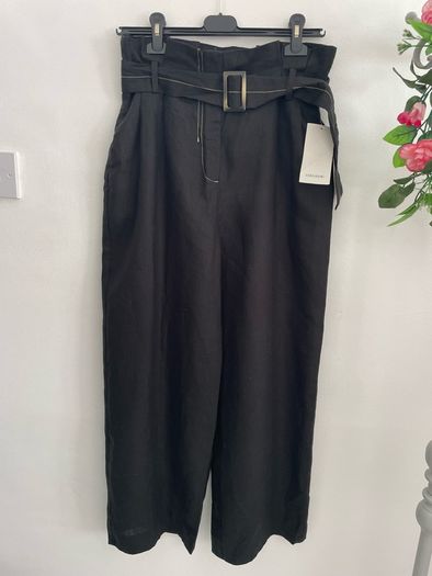 trousers Bnwt 100% linen Zara size small