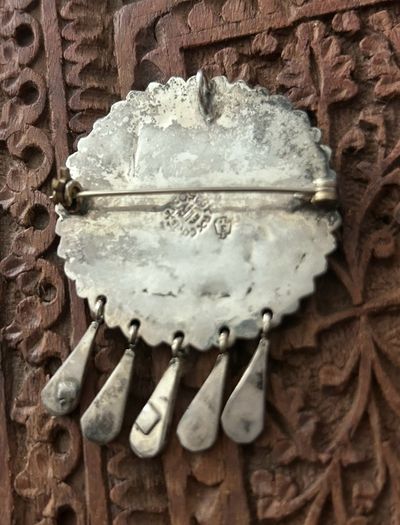 Vintage Mexican modernist  brooch/pendant
