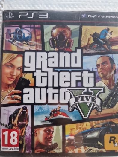 Grand Theft Auto V Five PlayStation3 Ps3 Games Original