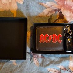 brand new AC/DC leather wallet