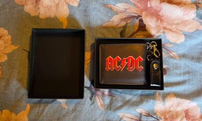 brand new AC/DC leather wallet
