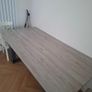 Grey Oak Dining Table Image 4