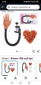 Training nail hand New