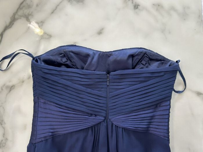 Beautiful Elegant Navy Full Length Dress