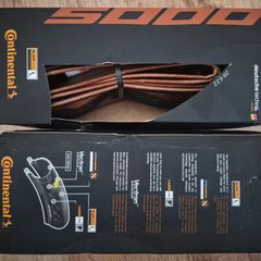 Continental GP 5000 tires (28" Tan wall)