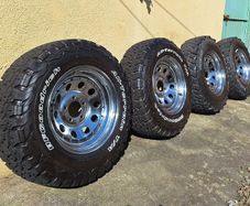 Set of 4 All Terrain Tyres BFGoodrich Sahara  215/75 R15
