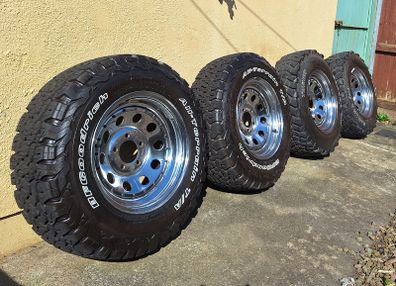 Set of 4 All Terrain Tyres BFGoodrich Sahara  215/75 R15