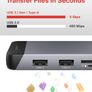 iVanky USB 3.1 Type-C (7-in-One) Mini Docking Station Power Delivery/HDMI UHD 4K/Card Reader/Gigabit Ethernet (Brand New/Warranty) Image 6