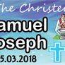 Personalized Christening Party Banner with photos Image 8