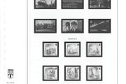 2012 &amp; 13 Alderney Lindner-T Illustrated 18-ring hingeless album pages. Pages 49-56. These are new and have never been used. 8 pages