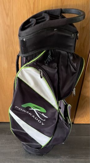 Powakaddy Golf Cart Bag including rain cover