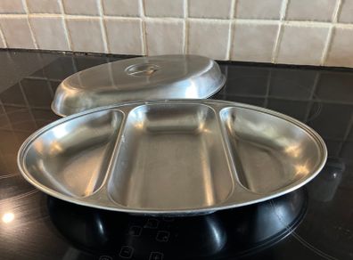 Stainless Steel Serving Dish With Cover