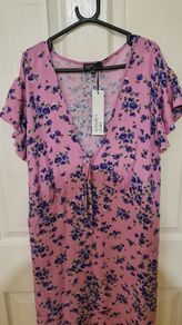 Nobody's Child Floral Dress Size 18(nwt)