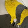 Black and gold party decoration foil balloons and garland Image 5