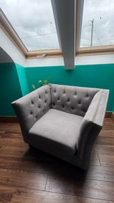 Grey Armchair