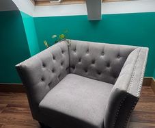 Grey Armchair