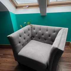 Grey Armchair