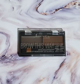 Rimmel Brow This Way Eyebrow Sculpting Kit - 003 Dark Brown - New