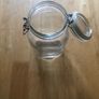 Airtight glass storage jar with clasp Image 2