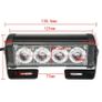 2x 12V 4LED Amber Recovery Strobe Car Van Roof Gille Truck Flashing Emergency Grille Bar Lights Switch Image 7