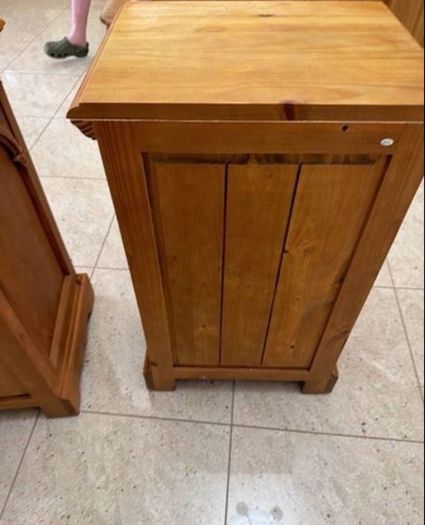 2 x Bedside Locker - Solid