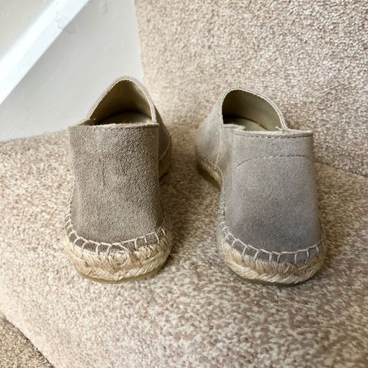 Brand new Star Love made in Spain leather espadrilles