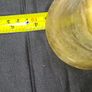 Vintage Brass School Bell with a turned wooden handle and a ring shaped top Image 6