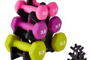 Dumbbell Rack Stand Dumbbells Not Included), Dumbbell Rack Storage PP Triangular Dumbbell Weight Stand Storage Accessories for Home Gym Exercise