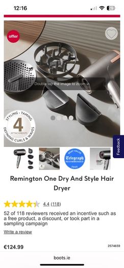 hair dryer