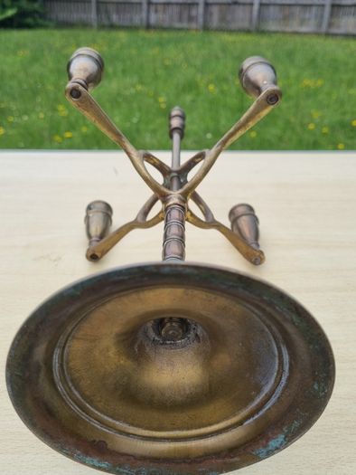 Vintage Brass Candlestick Peerage England
