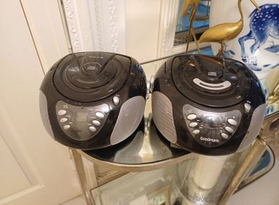 2 cd and radio player