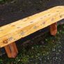 Rustic Floating Chunky shelf. Image 5